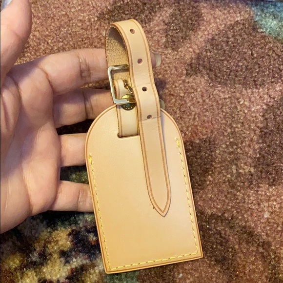 Louis Vuitton name / address tag initial AT - Picture 5 of 5